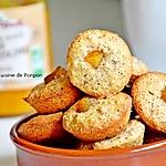 recette Amaretti aux noisettes et confiture de clémentine, sans farine et sans beurre