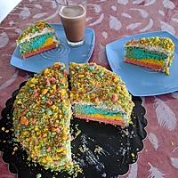 recette Gâteau génoise cuit tout en un    ...  à ma  fille Hélène !!!