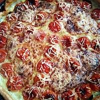 recette Quiche aux épinards et tomates cerises