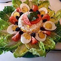 recette Salade de riz et thon