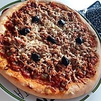 recette Pizza au thon