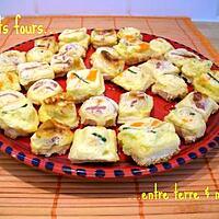 recette Petits fours entre terre & mer