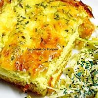 recette Quiche aux herbes fraîches sur croustillant de pommes de terre et carottes, végétarien