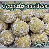 recette CRAQUELÉS AU CITRON