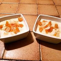 recette Semoule au lait aux abricots et aux amandes