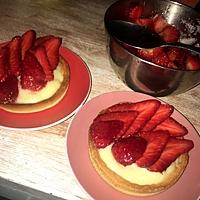 recette Tartelettes aux fraises