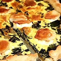 recette Quiche aux blettes et au chèvre