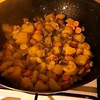 recette Poêlée pommes de terre champignons knaki  brocolis