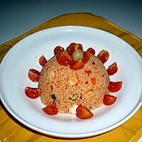 recette Taboulé surimi/poivrons......