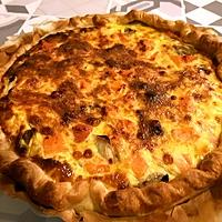 recette Quiche aux endives et à la truite fumée