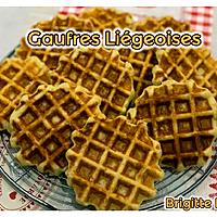 recette GAUFRES LIÉGEOISES