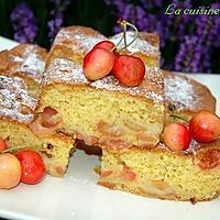 recette Gâteau aux cerises