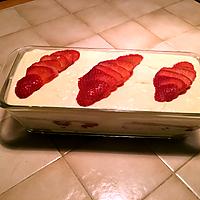 recette Tiramisu au chocolat blanc et fraises