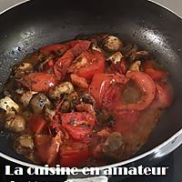 recette Tomates et champignons persillés