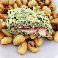 recette Roulé courgettes, jambon,  fromage