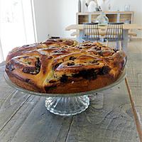 recette Chinois à la crème pâtissière et aux pépites de chocolat