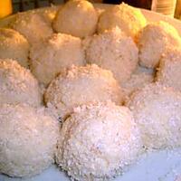 recette Boule de neige "Raffaelo"