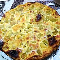 recette Tarte à la rhubarbe N°2