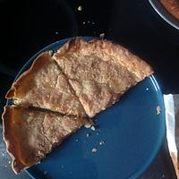 recette Tarte au pomme croustimoelleuse au gingembre