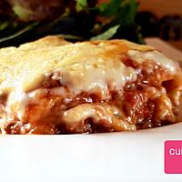 recette lasagnes à l'aubergine-paprika avec pâtes maison