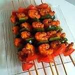recette crevettes aux épices au barbecue