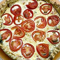 recette quiche a la viande de poulet et légumes