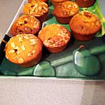 recette MUFFINS MIEL CHOCOLAT
