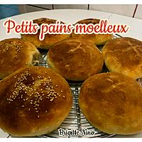 recette PETITS PAINS MOELLEUX