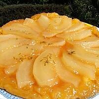 recette Tatin de melon jaune à l'anis vert