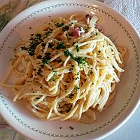 recette Spaghetti alla carbonara