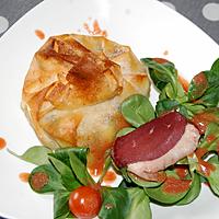 recette croustillant pommes et canard du blog cccuisine.over-blog.com