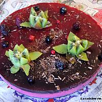 recette Bavarois aux fruits rouges