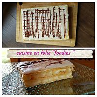 recette Millefeuilles de "notreamourdecuisine", recette simplifiée et antigaspi!