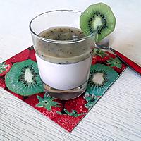 recette Panna cotta coco-kiwis au thermomix