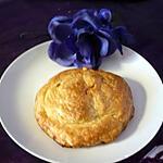 recette FEUILLETES DE FOIE GRAS  ET POMMES