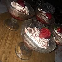 recette Coupe pavlova au fraises a la chantilly
