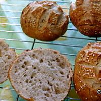 recette Petits Pains Pide au Levain