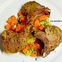 recette Côte d'agneau cuite à basse température