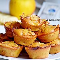 recette Muffin aux pommes et chocolat blanc