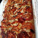 recette Tian de tomates, courgettes, chorizo, mozzarella