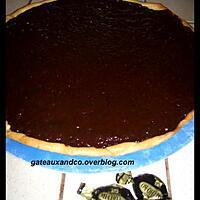 recette tarte choco-michoko