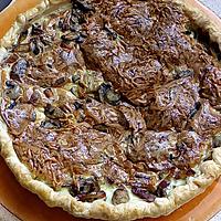 recette quiche champignons fromage ail et fine herbes