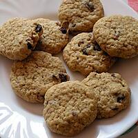 recette Biscuits aux raisins secs