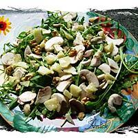 recette 2/4- salade de roquette minceur méli-mélo