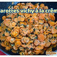 recette CAROTTES VICHY A LA CRÈME