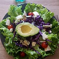 recette Salade minceur au choux rouge