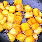 recette Ananas caramélisé et purquoi pas flamnbé !