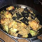 recette Wok de nouille sauté