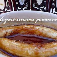 recette bananes au caramel et rhum