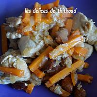 recette poulet aigre douce aux amandes